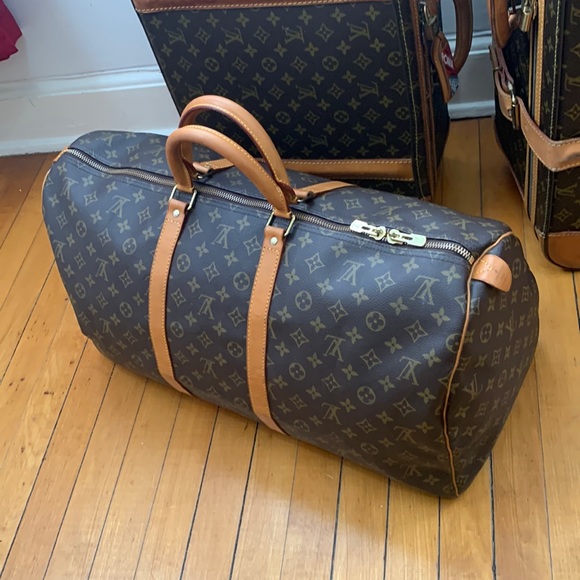 Louis Vuitton Boston keepall 55 Travel Bag. - Picture 4 of 15